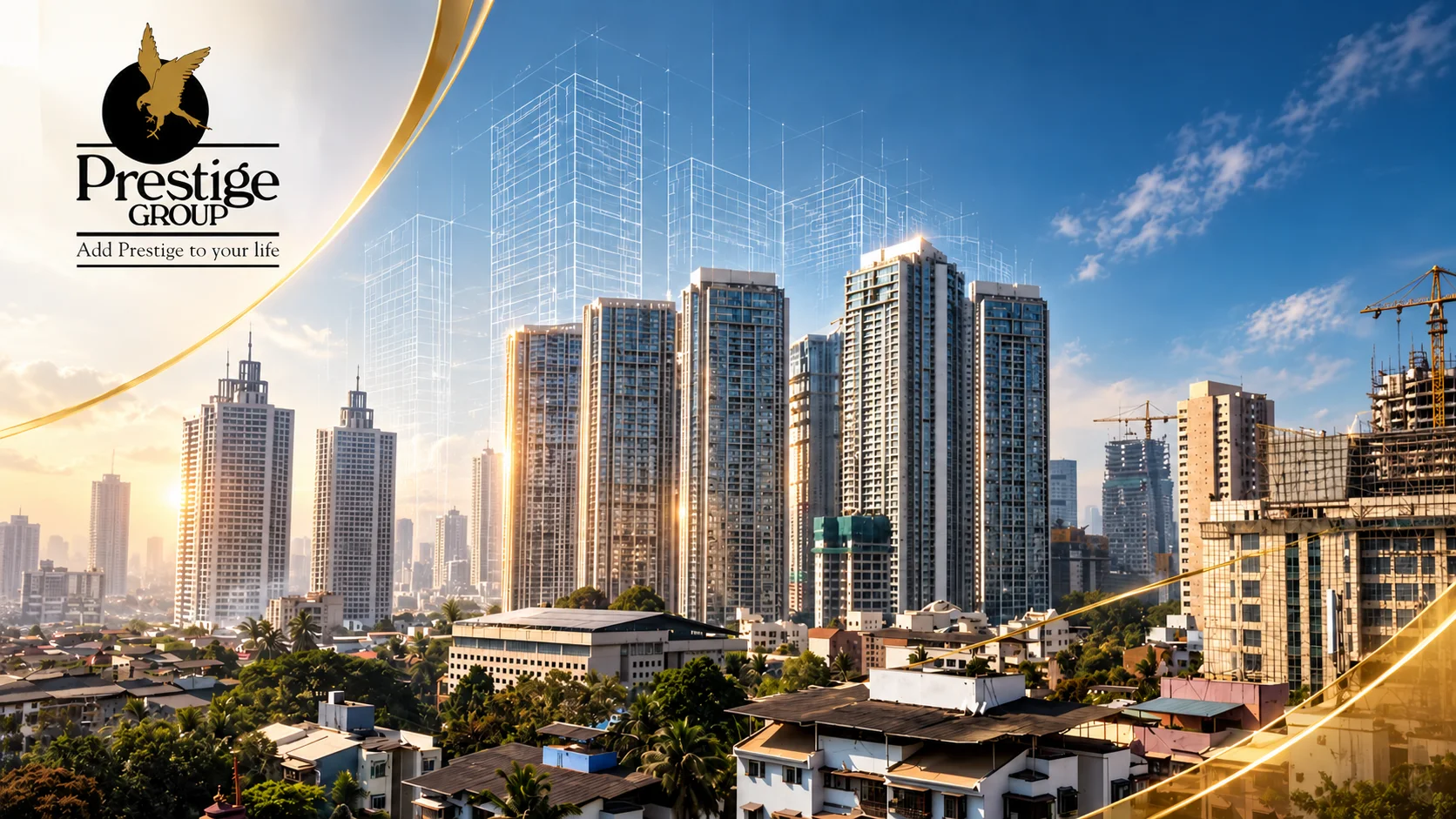 Prestige Estates residential launch pipeline announcement covering five Indian cities for the second half of FY27.