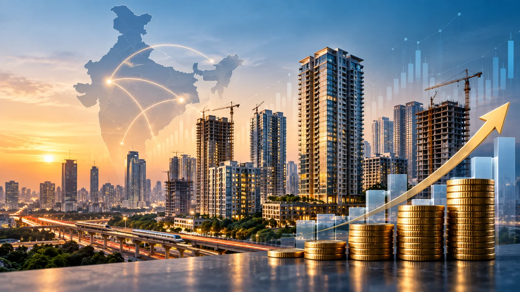 India real estate investment activity across office, data centre and development assets in Q3 2026