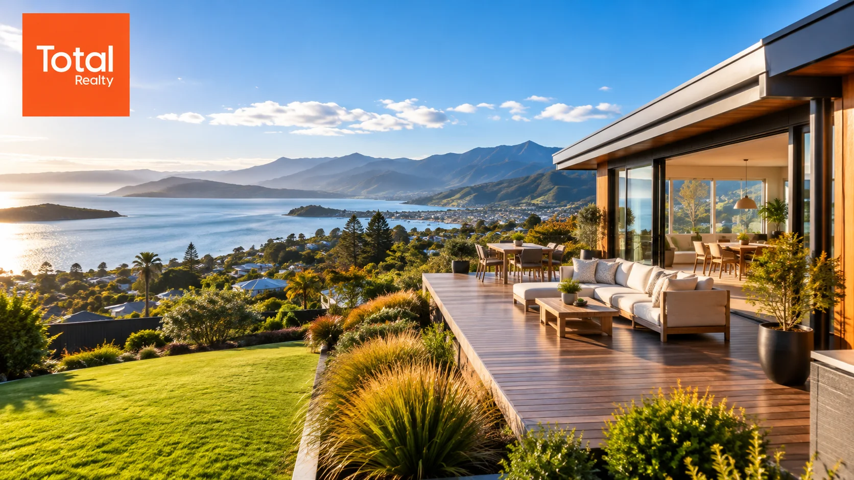 Residential property in Nelson, New Zealand.