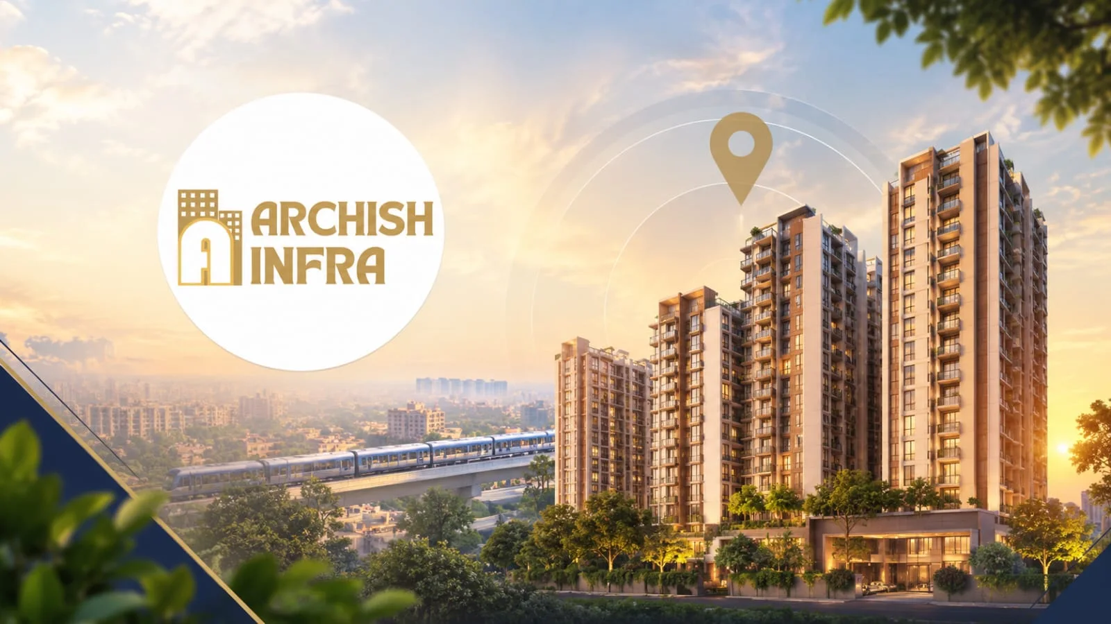 Residential building project proposed by Archish Infra in Dommasandra, Bengaluru.